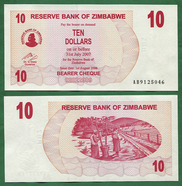 10 dólares